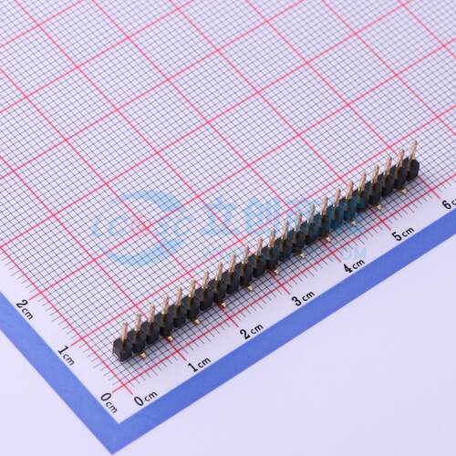 排针 X6511WVS-23H-C60D48R2 SMD,P=2.54mm 1x23P 方针 原装正品