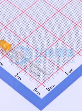 50只 发光二极管/LED 1254-10UYD/S530-A3 黄色 插件,D=3mm 电子