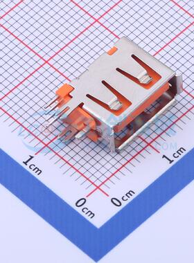 USB连接器 906-752A1114D10200 插件 母 侧插 电子元器件配单