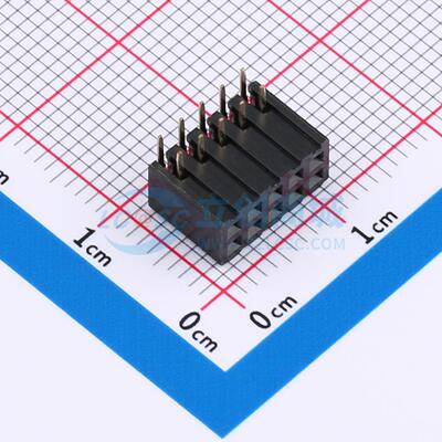排母 CSFB203-0502A001R1AC 插件,P=2mm 2x5P 电子元器件配单