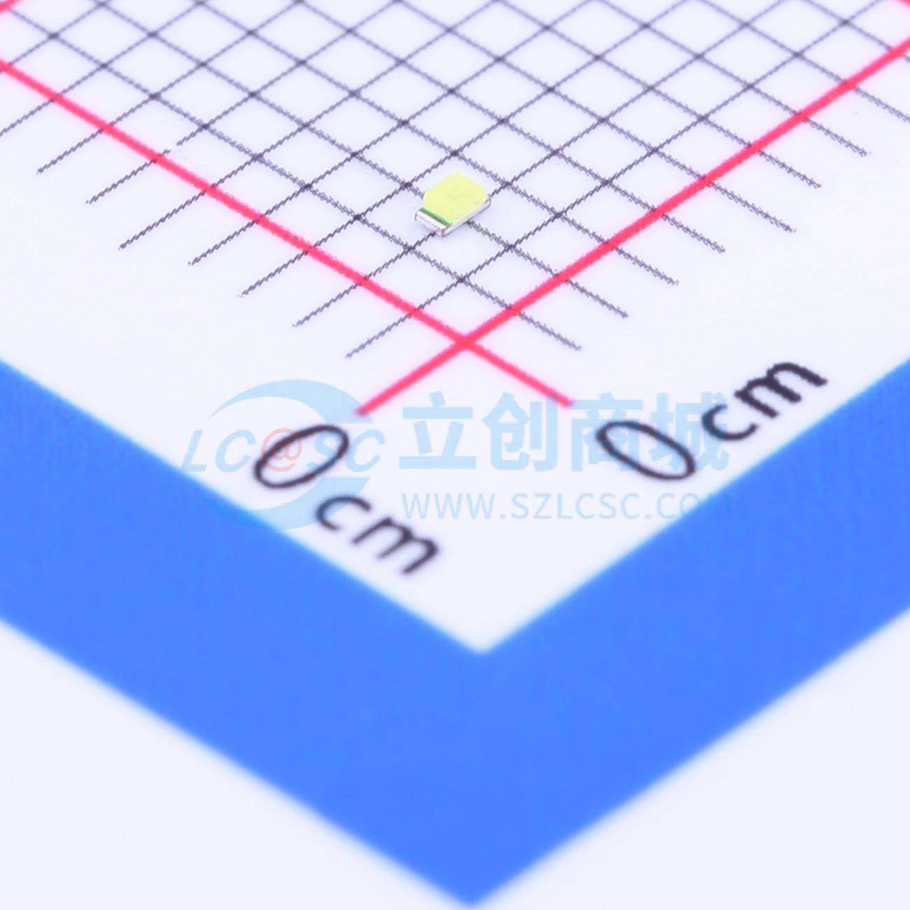 10个 发光二极管/LED 2SA0402W32B0JT010 白色 0402 电子元器件配