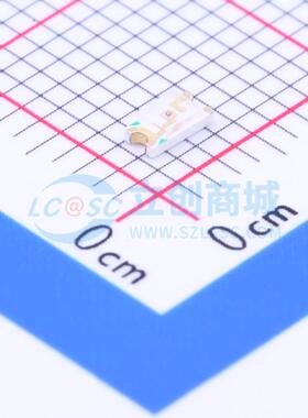 50只 发光二极管/LED 15-21VGC/TR8 黄绿色 1206 原装 电子元器件