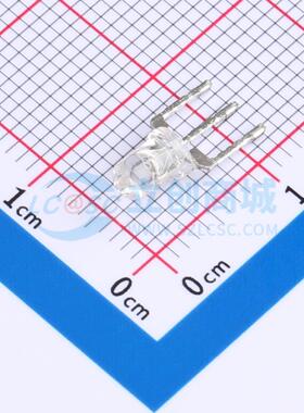 50只 发光二极管/LED 91026001 红色,黄绿色 插件,D=3mm 电子元器