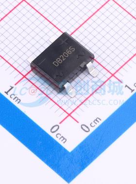 整流桥 DB206S DBS 800V 2A CJ(江苏长电/长晶) 电子元器件配单