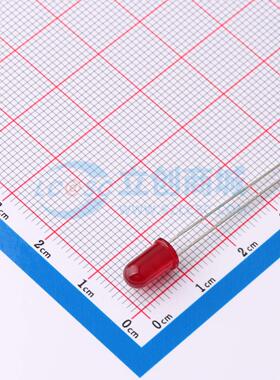 50只 发光二极管/LED HLMP-3301 红色 - 原装正品 电子元器件配单