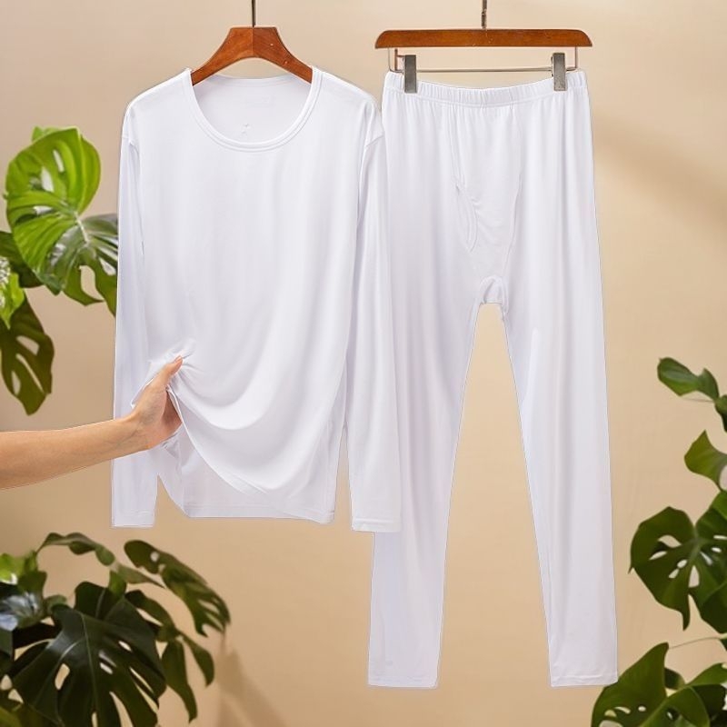 鑫红磊薄款莫代尔秋衣秋裤套装