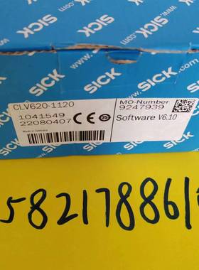 SICK西克CLV620-1120 1041549传感器全新德国原装进口现假一罚十