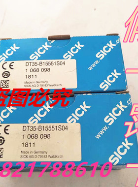 原装全新SICK西克施克传感器DT35-B15551S04 现货1068098假一罚十