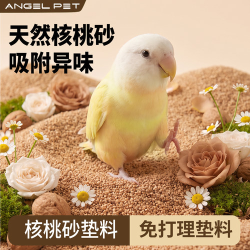 【安吉派特】鹦鹉核桃砂垫料