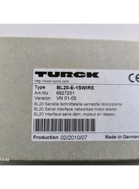 议价图尔克模块BL20-E-1SWIRE 6827251全新