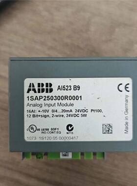 ABB AI523 B9模拟量输入模块，型号1SAP2503