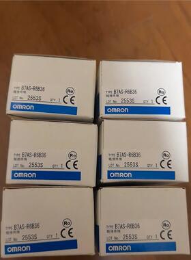 全新原装欧姆龙链接终端B7AS-R6B36，型号LOT No