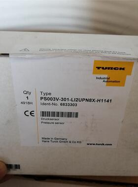 图尔克压力开关PS003V-301-LI2UPN8X-H11