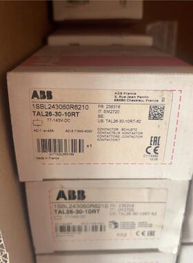 ABB接触器 TAL26-30-10RT 77-143VDC