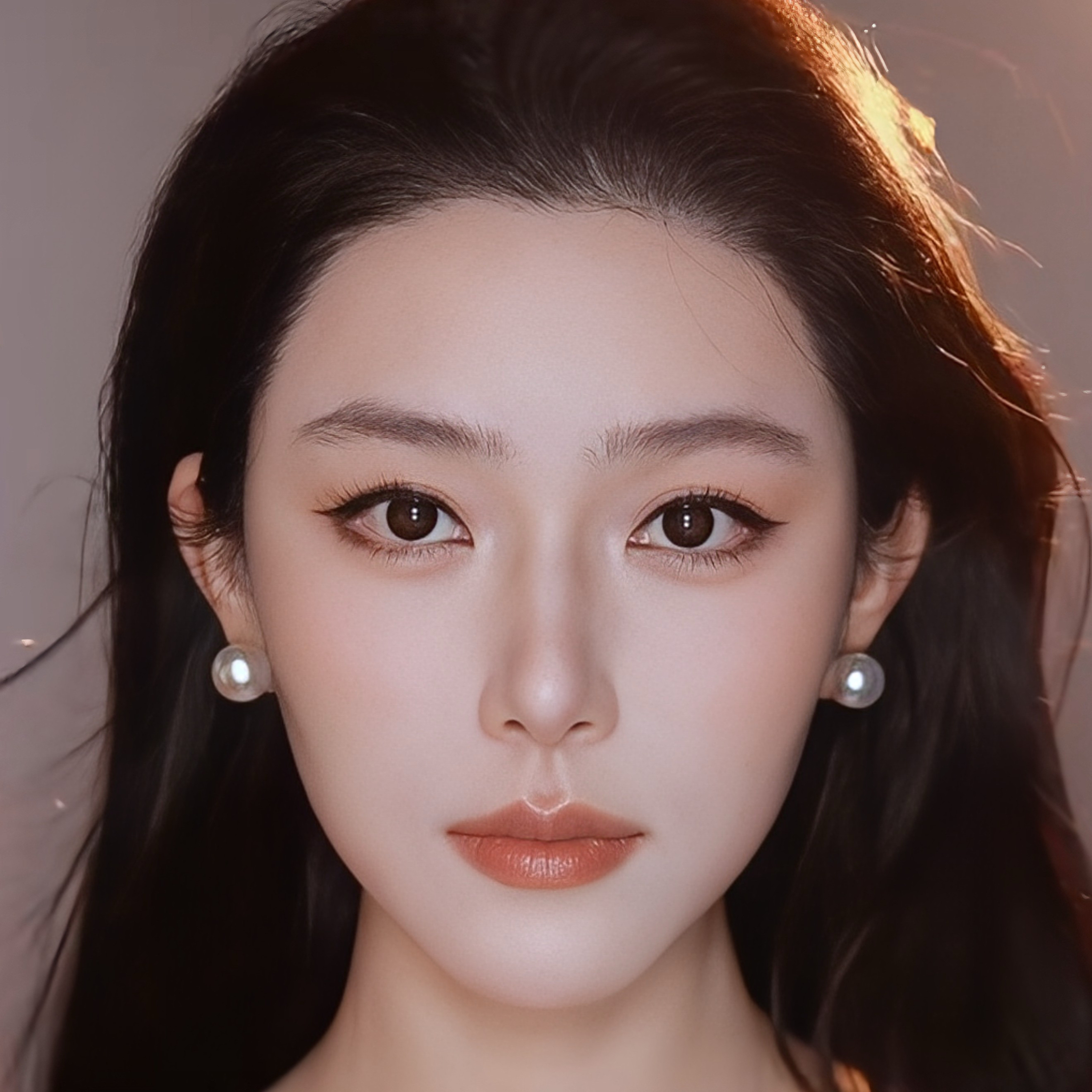 韩国ins博主fever同款大颗复古进口珍珠耳环女s925纯银耳钉耳夹