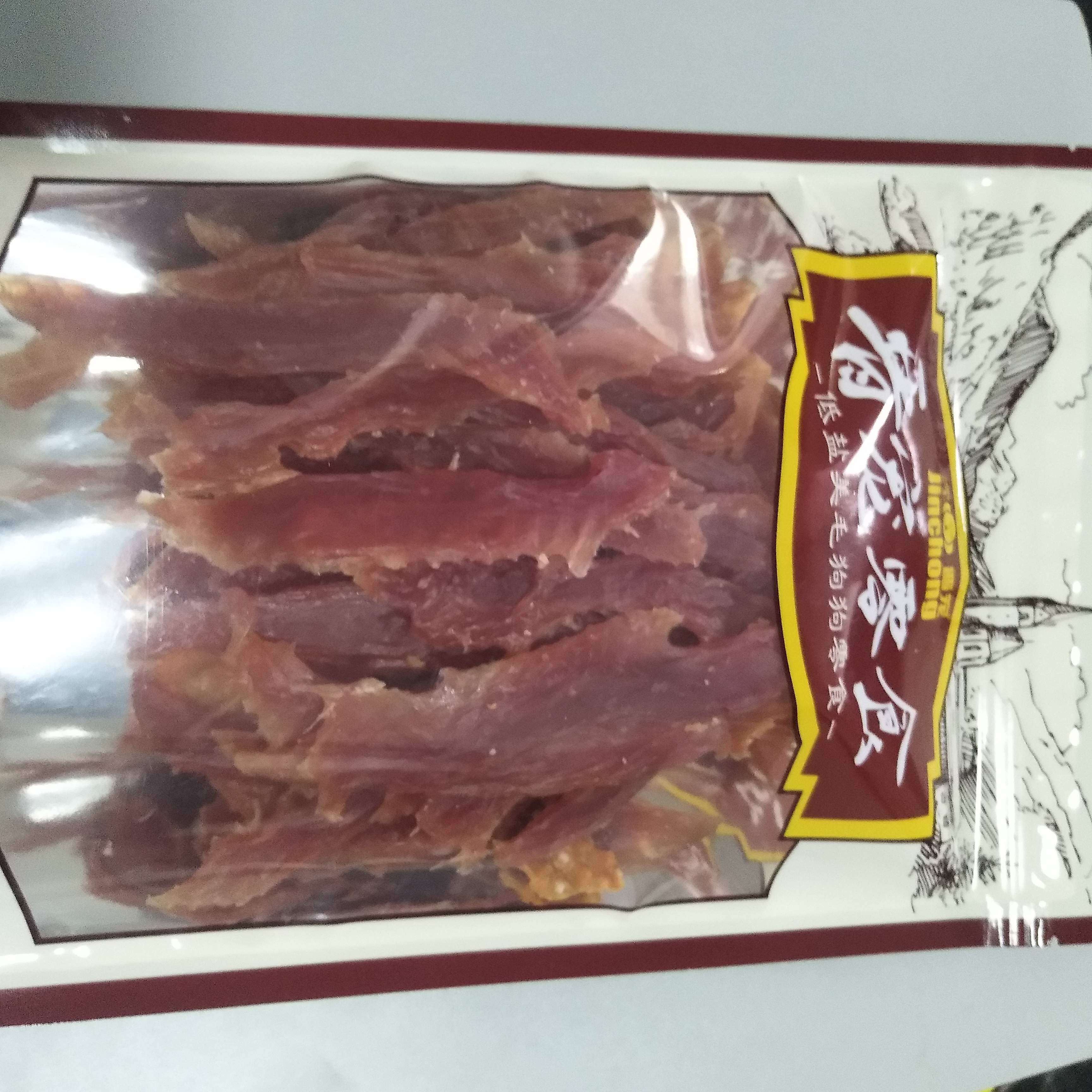 晋宠狗狗零食鸭肉干 400g泰迪 小型犬训练奖励狗狗磨牙好吃不上火