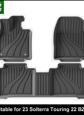 适用于23款斯巴鲁Subaru Solterra Touring22款丰田BZ4X全TPE脚垫