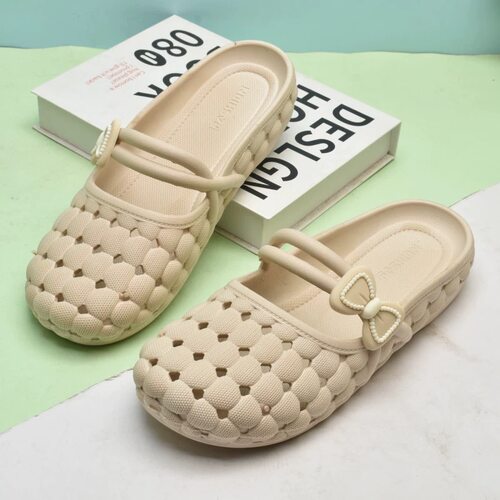 洞洞鞋户外度假软底透气沙滩凉鞋