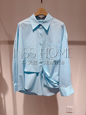 CAREFREE卡芙芮2025春国内代购5A201001不规则衬衣659