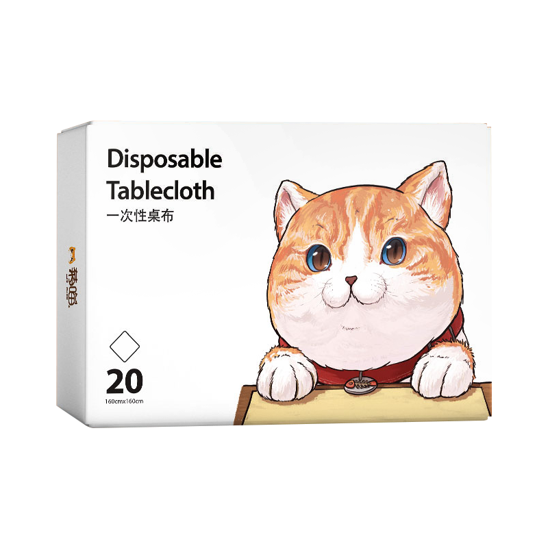 一次性餐桌布长方形加厚圆桌台布