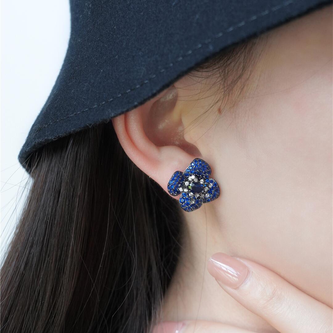 喻棠纯银厚镀金复古母贝女新品