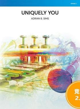 管乐总谱 独特的你Uniquely You 2.0级总分谱MP3