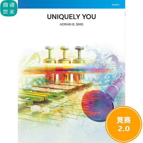 管乐总谱 独特的你Uniquely You 2.0级总分谱MP3