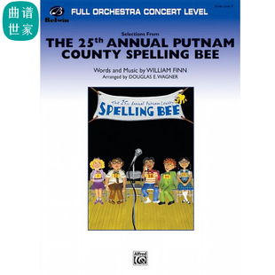 管弦乐团The 25th Annual Putnam County Spelling Bee总分谱MP3
