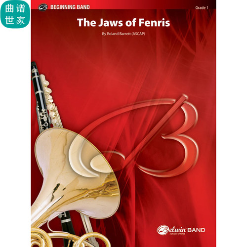 1.0级管乐合奏The Jaws of Fenris芬里斯之颚比赛曲目总谱分谱MP3