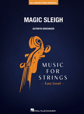 弦乐团 Magic Sleigh 魔法雪橇 弦乐团 重奏 2.0级 总谱 分谱 MP3