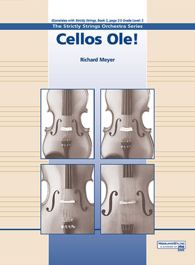 交响弦乐 大提琴的展示1级总分谱总谱分谱 MP3（Cellos Ole!）