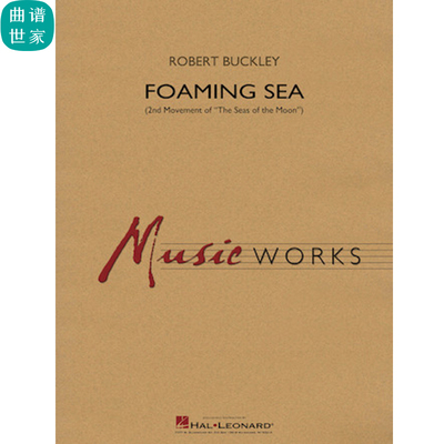 泡沫之海Foaming Sea 4.0级 管乐合奏总分谱MP3