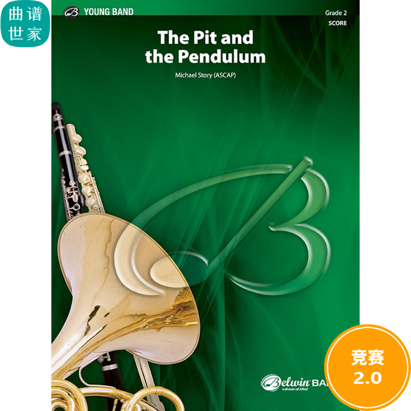 管乐总谱 坑与钟摆The Pit and the Pendulum2.0级 总谱 分谱MP3