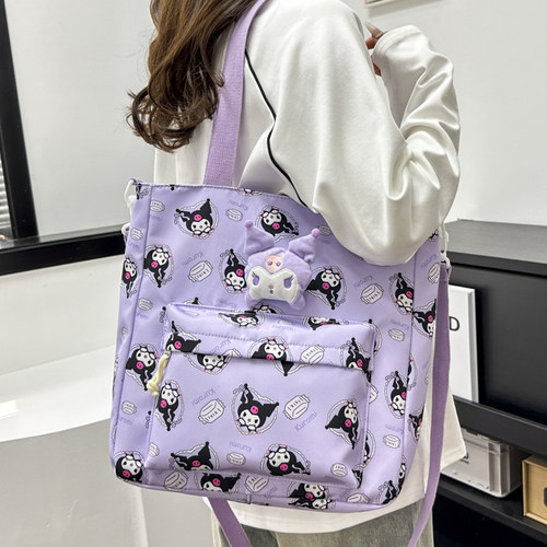 多用学习袋单肩卡通大容量