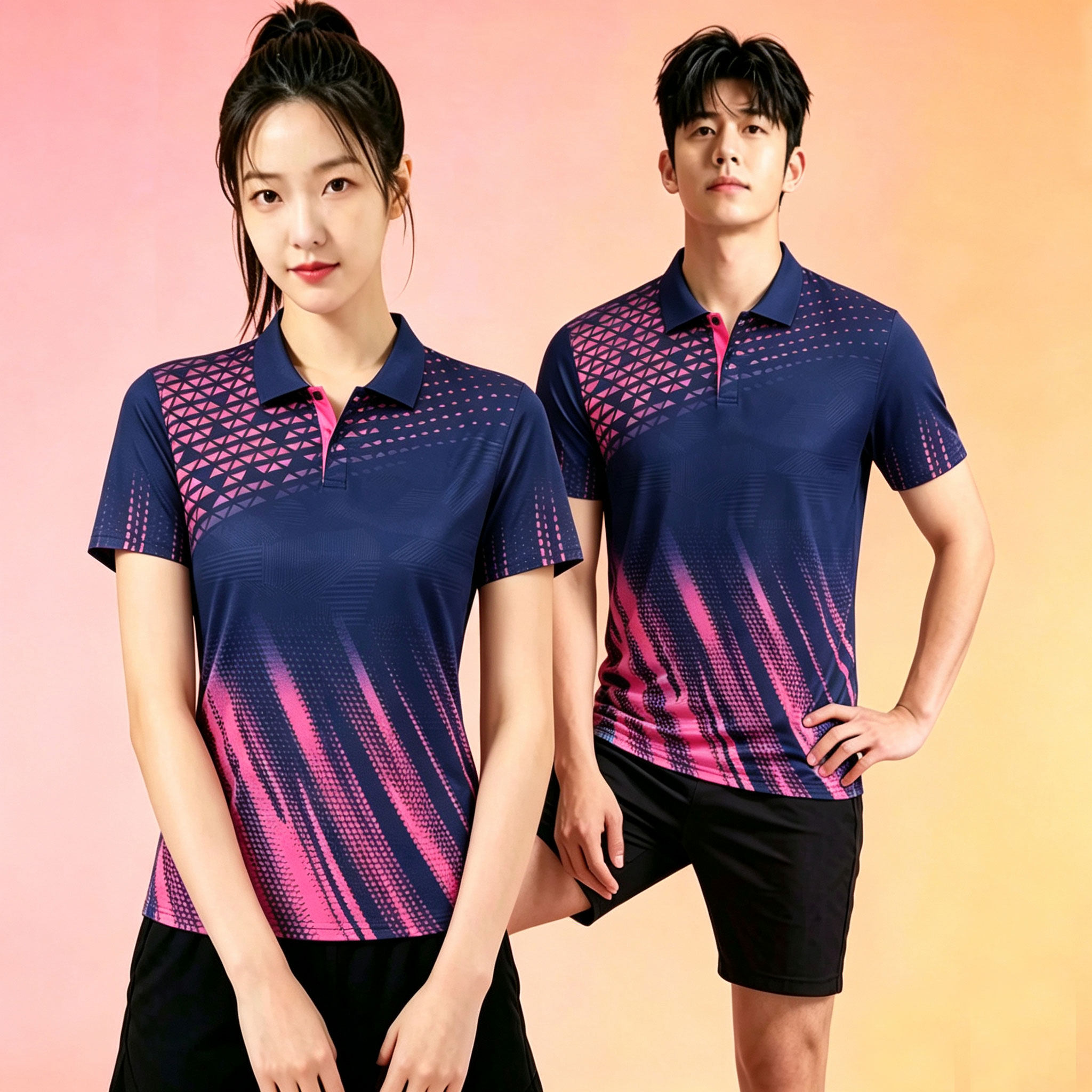 2026新款乒乓球服训练球衣定制夏图片