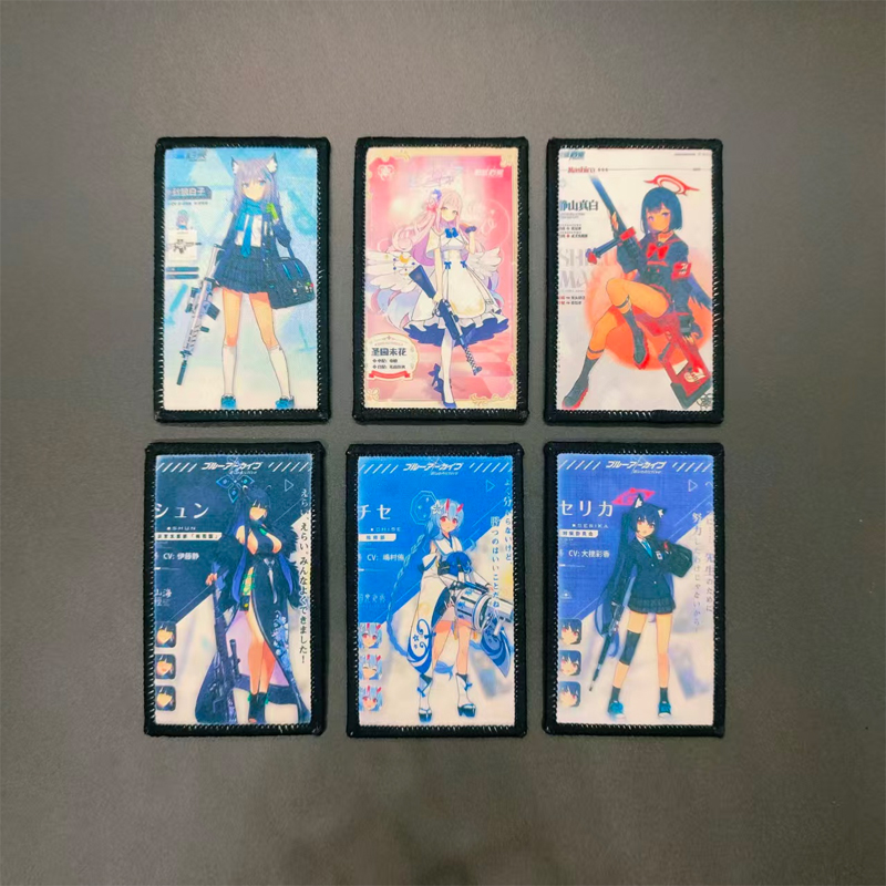 碧蓝档案动漫角色二次元魔术贴