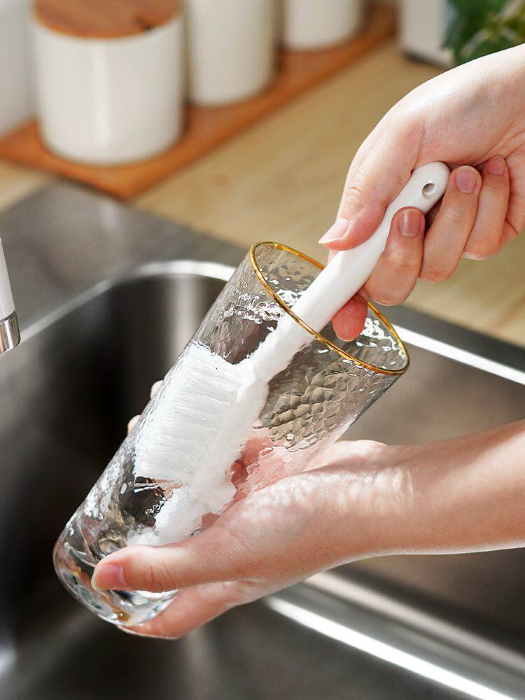 JAPANESE MULTIFUNCTIONAL CLEANING BRUSH CORNER CREVICE BRUSH BATHROOM STAIN REMOVER BRUSH WASHING MACHINE STRIP CLEANING BRUSH STIFF BRISTLE BRUSH
