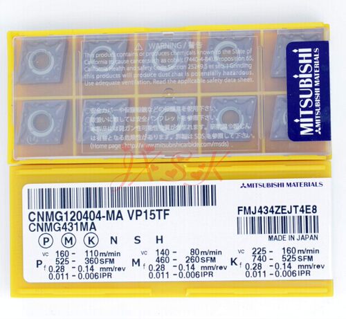 数控刀片CNMG120404/CNMG120408-MA VP15TF