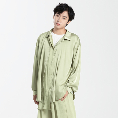 现代舞服国风宽松开衫长袖上衣
