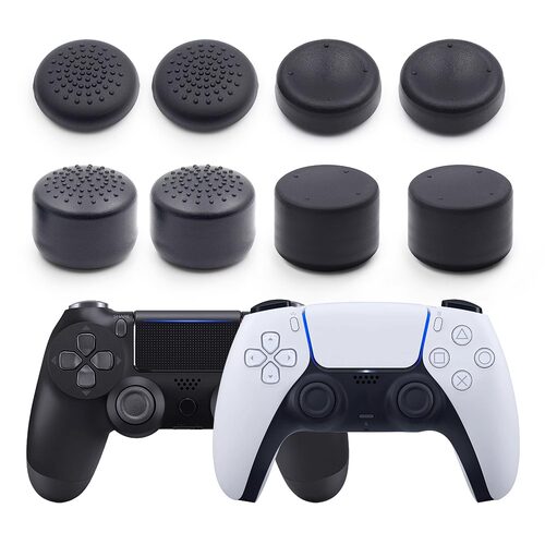 适用PS5/PS4游戏手柄摇杆帽ps5球面摇杆帽蘑菇头保护套PS5增高帽