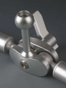 完美替代Seacam球夾本色及黑色可选择。配对灯臂浮力塊。