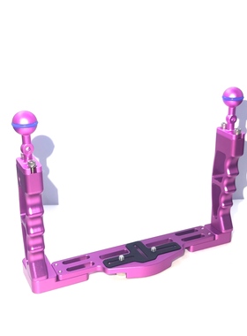 bubblescuba通用潜水摄影支架托盘全身铝合金打造美女回头率超高