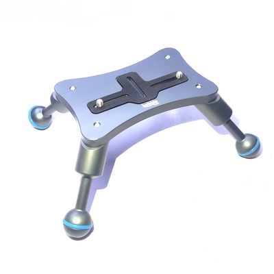 bubblescuba潜水摄影相机四脚架适用带手柄的相机壳高低脚设计