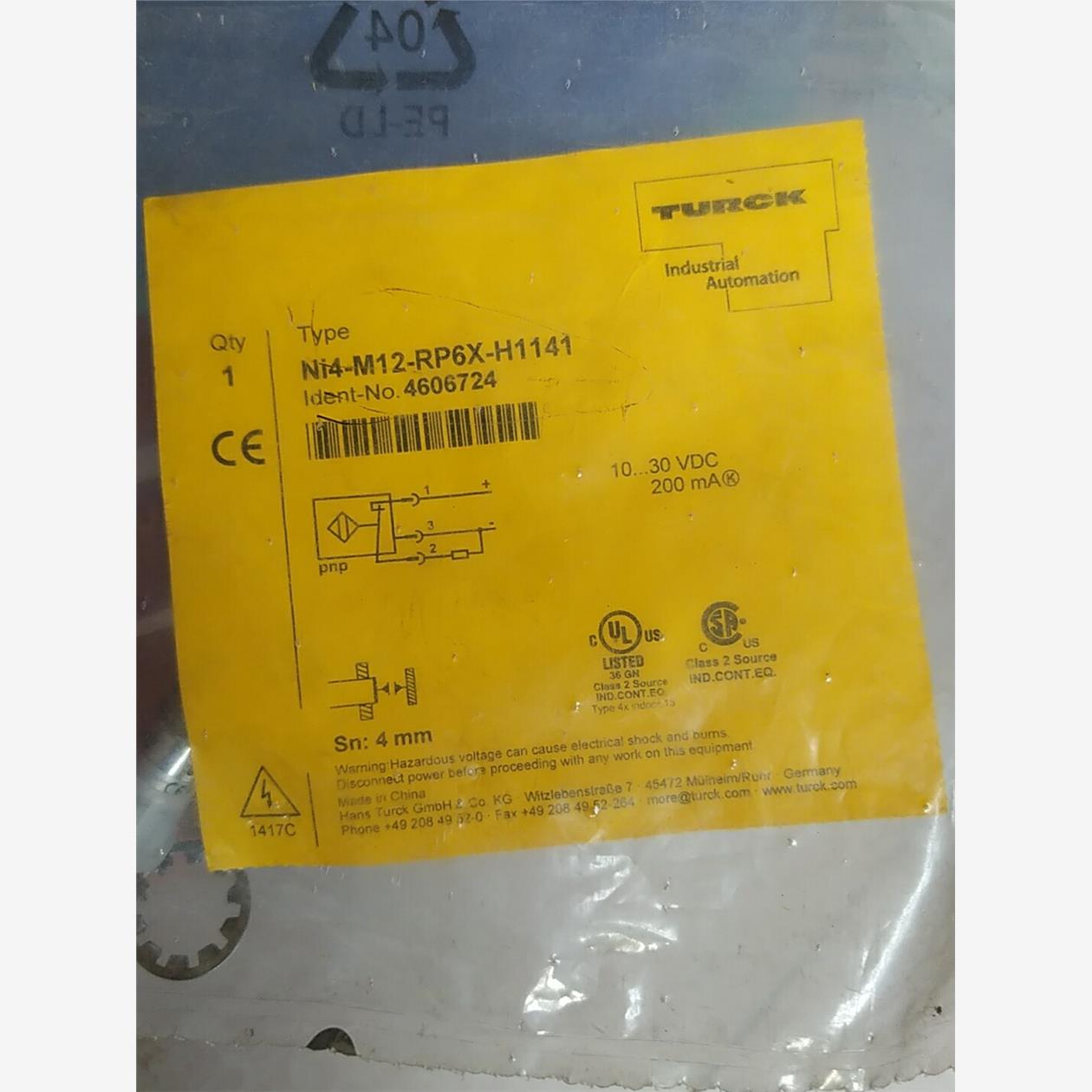 NI4-M12-RP6X-H图尔克067