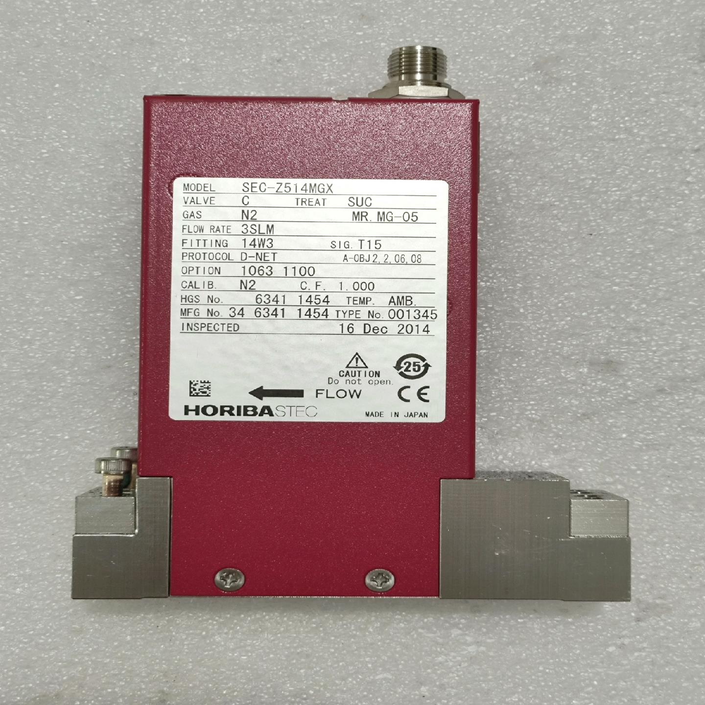 HORIBA STEC Z500流量计SEC-Z514MGX