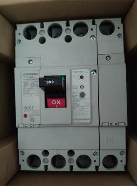 三菱漏电断路器NV400一SW，4P300A，400A，5台
