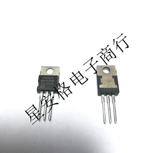 正电压稳压器三极管 L7824C-V L7824CD2T-TR ST全新原装进口正品