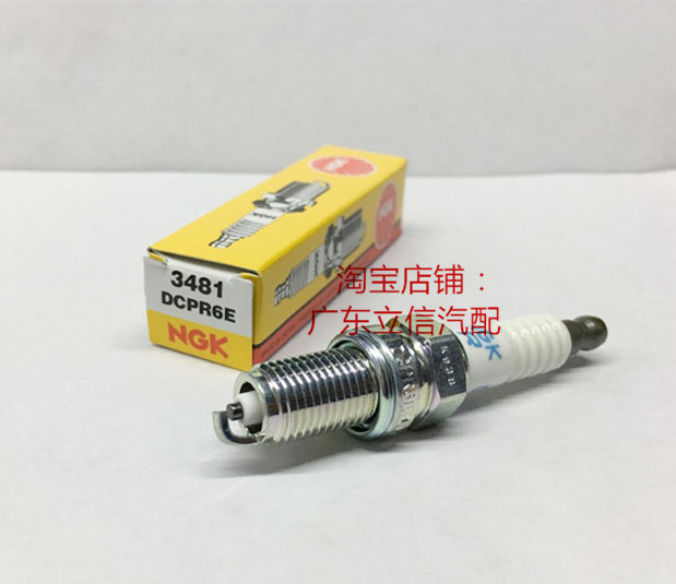 东发 百胜四冲程船外机摩托艇进船舶火嘴配件口NGK火花塞DCPR6E