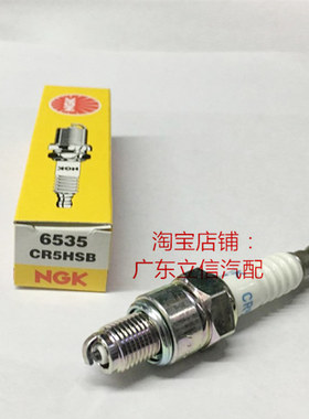 本田GXH50 GX50 GX100发电机消防水泵火嘴适用NGK火花塞CR5HSB