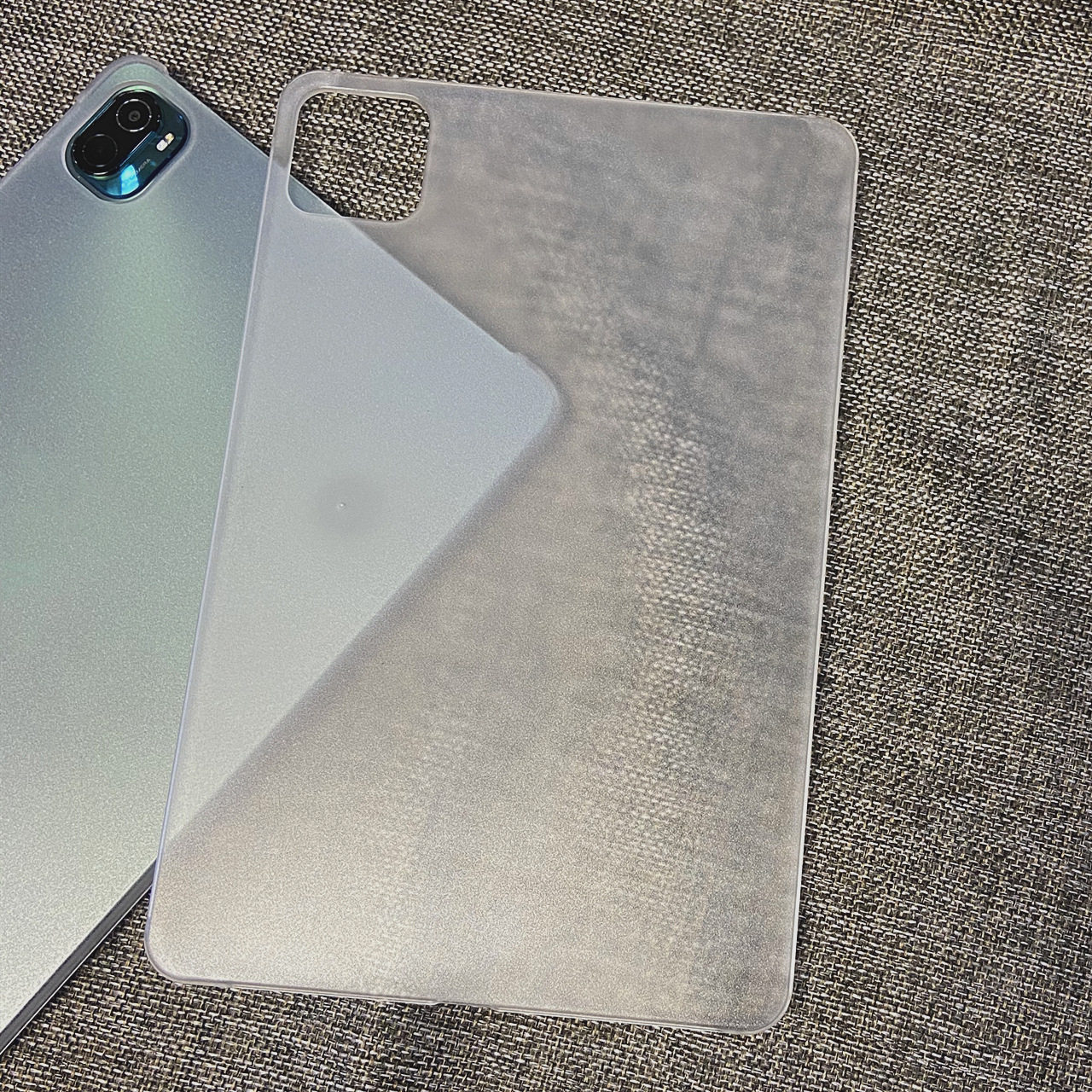 2022适用小米平板6代11英寸平板电脑6PRO保护套7pro缺边吸笔超薄小米5代磨砂硬壳防弯曲半透明游戏无盖后壳